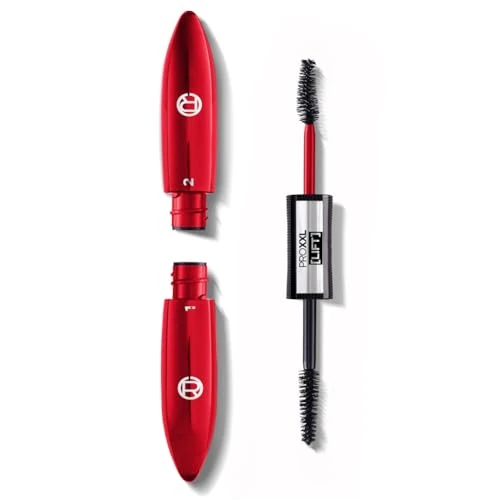L'Oréal Paris - Mascara Pro XXL Extension - Effet Extension de Cils Professionnel - Technologie Double Brosse - Longue Tenue - Teinte : Noir - 12 ml