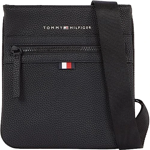 Offerta a tempo: Tommy Hilfiger Uomo Borsa a Tracolla Essential PU Mini Crossover Piccola — 30% da 74,90 € a 52,44 €