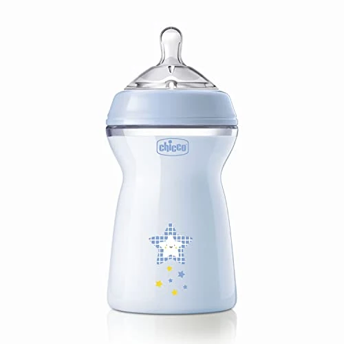 Offre limitée : Chicco Natural Feeling Biberon Anti-Colique 6M plus 330ml Biberon avec Tétine en Silicone - Flux Rapide - Couleur Bleue de 12.96 EUR à 9.59 EUR (remise 26%)