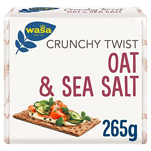 Offerta a tempo: Wasa - Cracker Integrali con Farina Integrale e Fiocchi di Avena e Sale Marino — 45% da 3,43 € a 1,89 €