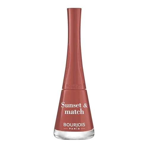 Offerta a tempo: Bourjois Smalto Unghie 1 Seconde, ad Asciugatura Rapida, Effetto Manicure Professionale a Lunga Durata, 9 ml, Sunset Match - 36% da 4.50 € a 2.90 €
