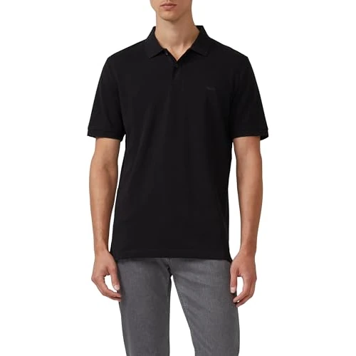 Offerta a tempo: s.Oliver Polo da Uomo, Nero, 5XL - 16% da 29.99 € a 25.27 €