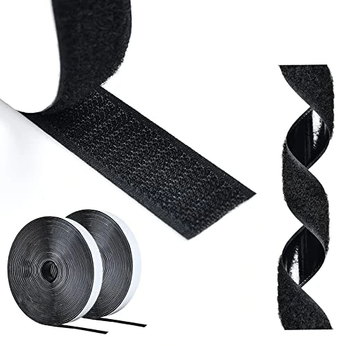 Zeitlich begrenztes Angebot: AiQInu Klettband Selbstklebend,5M Klettverschluss Extra Stark Doppelseitig Klebende,20mm Breit Selbstklebendes Klebepad Enthält Flauschband und Hakenband Kann für Haushalt,DIY und Handgefertigt von 7.99 € auf 7.99 € (0.00% Rab