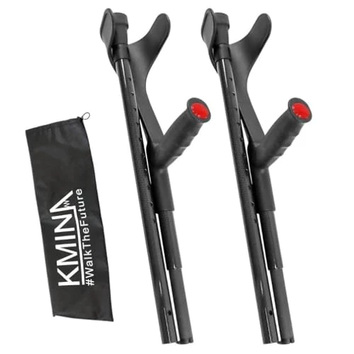 Offerta a tempo: KMINA Stampelle Ortopediche in Fibra di Carbonio - 0.00% da 99.98 € a 99.98 €