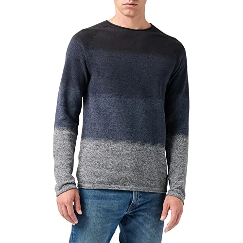 Tijdelijke aanbieding: JACK & JONES Jjehill Knit Crew Neck Noos heren gebreide tru (1-Pack) van 39.99 EUR naar 29.99 EUR (korting 25%)
