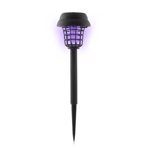 Offre limitée : Lampe de Jardin Solaire Anti-moustiques Garlam InnovaGoods, Noir de 20.99 € à 7.40 € (65% de remise)