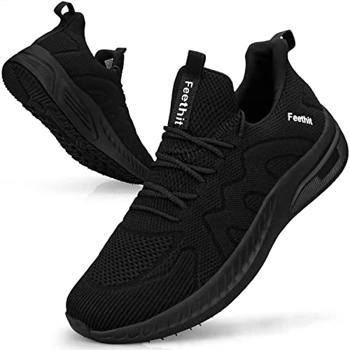 Zeitlich begrenztes Angebot: Feethit Sneaker Herren Schuhe Sportschuhe Laufschuhe Turnschuhe Schwarz 40 von 39.99 € auf 32.99 € (18% Rabatt)