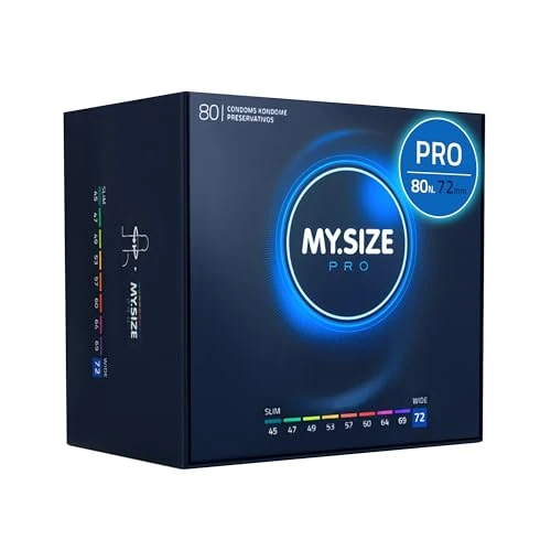 Limitiertes Angebot: MY.SIZE PRO Kondom Größe 8, 72mm, 80 Stück - Die neue Generation MY.SIZE Kondome von 49.99 EUR auf 34.95 EUR (Spare 30%)