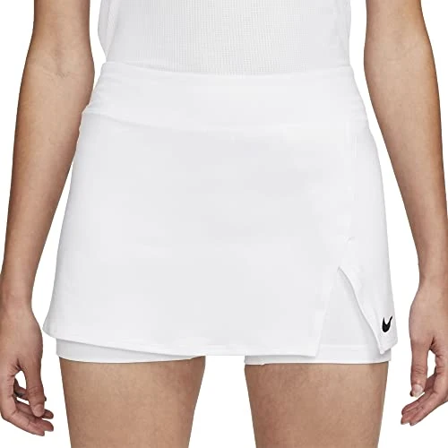 Offerta a tempo: Nike Womens Skirt Nikecourt Dri-Fit Victory, White/Black, DH9779-100, XL - 72% da 54.99 € a 15.34 €