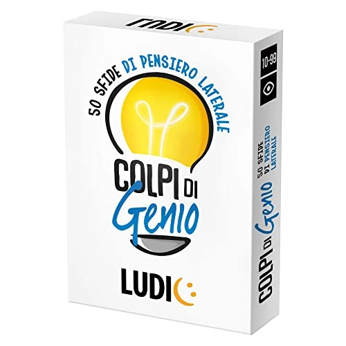 Ludic Genie Strokes 50 Side Thinking Challenges It51128 Board Game Travel Size For 1+ Players