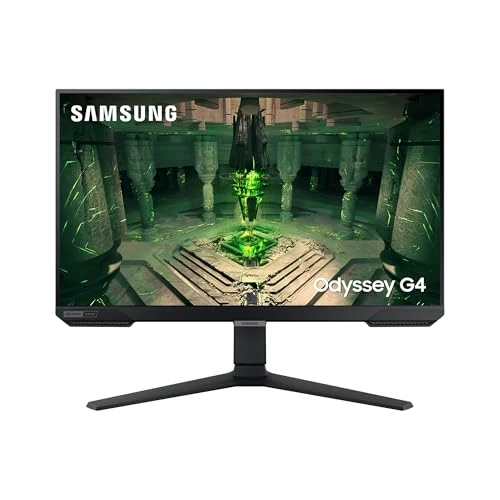 Offerta a tempo: Samsung Monitor Gaming Odyssey G4 (S25BG400), Flat, 25'', 1920x1080 FHD, IPS, 240Hz, 1ms (GtG), Freesync, G-Sync, HDMI, DP, Ingresso Audio, HAS, Pivot, Eye Saver Mode, Flicker Free - 26% da 161.41 € a 119.61 €