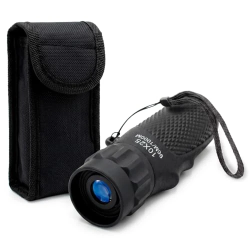 Offre limitée : Technaxx Monoculaire pour l'extérieur, Les Voyages 10x25 TX-176 | Grossissement 10x, objectif 25mm, léger, compact et pliable, idéal pour la randonnée, la chasse et l'observation de la nature de 23.63 € à 14.99 € (37% de remise)