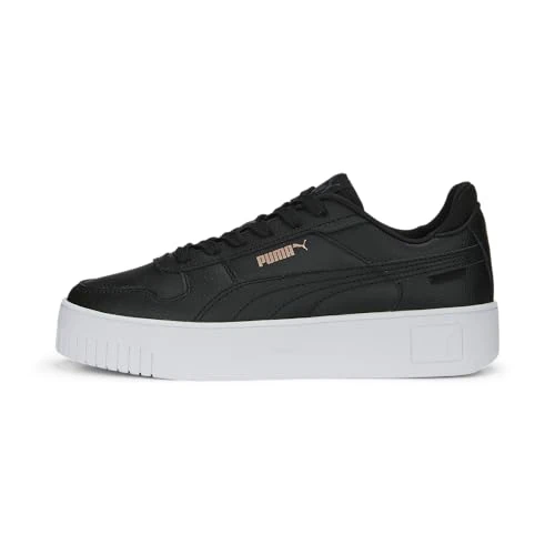 PUMA Carina Street, Zapatillas Mujer, Puma Black Puma Black Rose Gold Puma White, 40.5 EU
