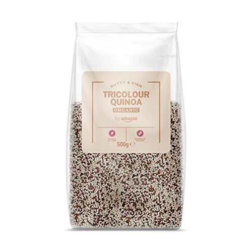 Offre limitée : by Amazon Quinoa tricolore biologique, 500g de 4.22 € à 4.96 € (-17.54% de remise)