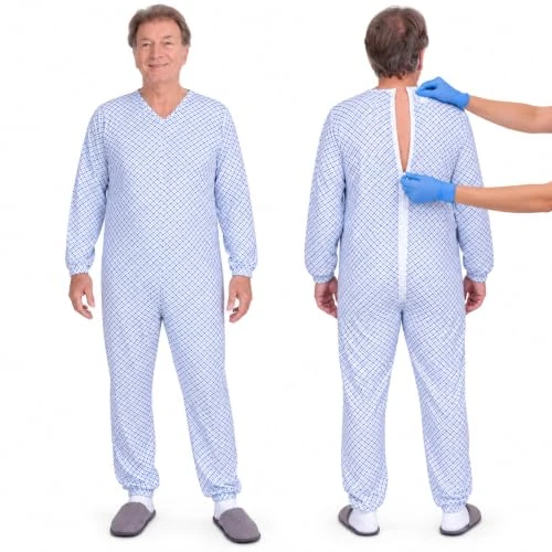 Offerta a tempo: Pigiama Sanitario Uomo Estivo, 9012/1, 100% Cotone, Ferrucci Comfort - 9% da 32.99 € a 29.99 €