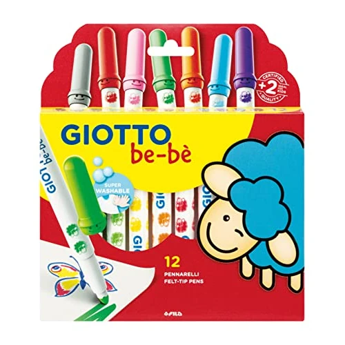 Giotto be-bè Rotuladores Giotto Bebé, 12 unidades
