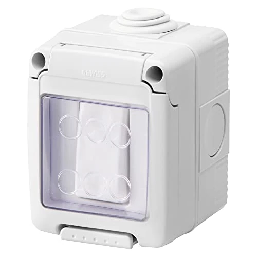Oferta limitada: Gewiss Contenedor completo de aparatos System estaño, con desviador unipolar 16 Ax, IP55, gris RAL 7035 de 17.36 € a 17.36 € (ahorro 0.00%)