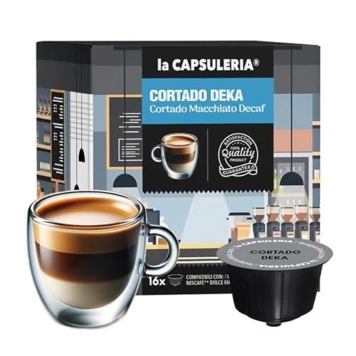 Begrenztes Angebot: CAPPUCCINO CREMOSO (96 Kapseln) kompatibel mit Nescafé Dolce Gusto, 6er Pack, 6x16 Kapseln (96 Portionen) - (La Capsuleria) von 25.34 EUR auf 25.34 EUR (Rabatt 0%)