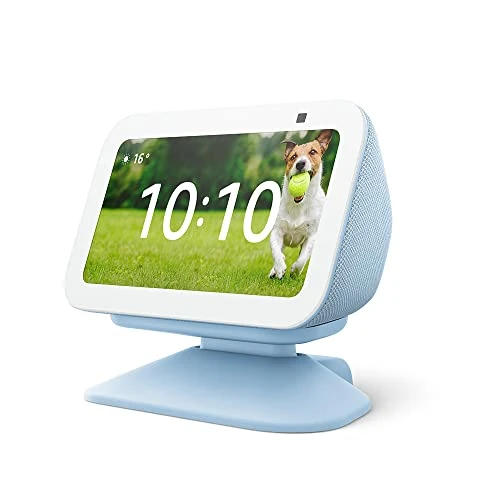 Limited-time offer: Echo Show 5 (3rd Gen) Adjustable Stand with USB-C Charging Port | Cloud Blue from 27.99 GBP to 27.99 GBP (save 0%)