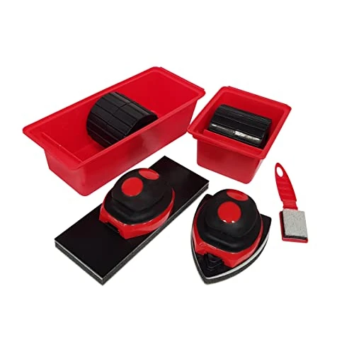 Limited-time offer: Nespoli Anti-drip Paint Kit, Professional Set for Painting, 5 Pieces for Walls and Ceilings, Ideal for Smooth Finishes, Paints, Varnishes and Lasur, Easy to Use from 21.52 GBP to 21.52 GBP (save 0%)