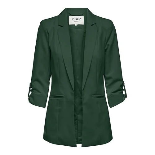Offerta a tempo: Only ONLKAYLE-ORLEEN 3/4 Blazer TLR, Blazer Donna, Verde (Dark Green), 36 - 30% da 49.99 € a 35.19 €