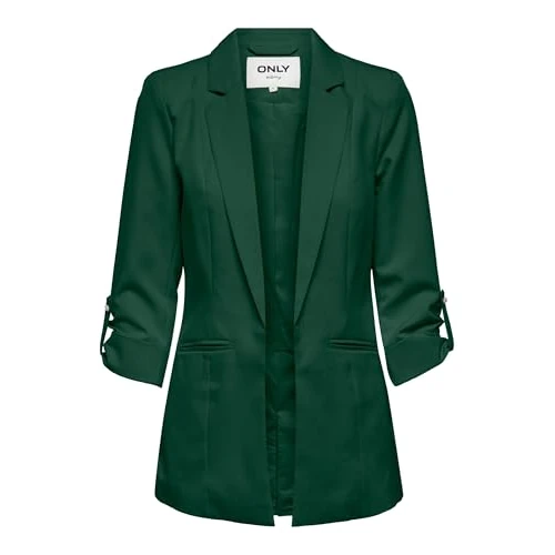 Only Blazer pour Femme OnLKAYLE-ORLEEN, Vert foncé, 36