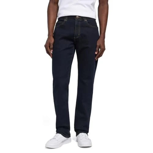 Lee Men's Straight Fit Mvp Jeans, Rinse, 40W / 30L
