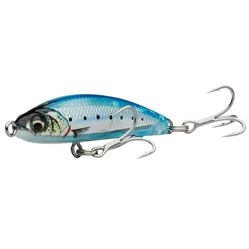 Offerta a tempo: Savage Gear Gravity Pencil - Esca a micropenna per spigole, sgombri, merluzzi, lancio a lunga distanza, profilo piatto per una presa superiore in acqua, esca da pesca in acqua salata blu verde 7 cm - 0.00% da 8.68 € a 8.68 €