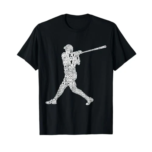Offerta a tempo: Giocatore di Baseball Batter Gioventù Bambini Ragazzi Uomini Maglietta - 15% da 16.95 € a 14.41 €