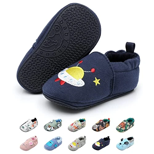 Oferta limitada: YloveM Suave Zapatos de Bebe Zapatillas Antideslizantes para Bebé Niño y Niñas Zapato Primeros Pasos Pantuflas Infantiles Recién Nacidos para Temporadas de 17.99 EUR a 8.99 EUR (ahorro 50%)