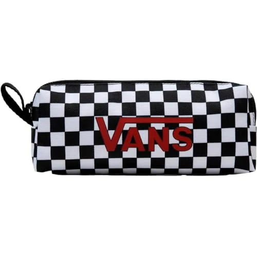 Limited-time offer: Vans Unisex Kids Pencil Pouch, Black-White, One Size from 13.70 £ to 9.24 £ (save 32.55%)