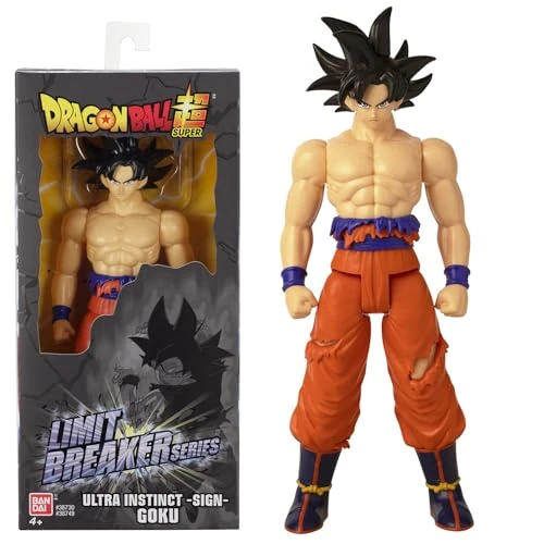 Offre limitee: BANDAI - Dragon Ball Super - Figurine géante Limit Breaker - Ultra Instinct Goku Sign - Licence Officielle Dragon Ball - Grande Figurine Goku articulée 30 cm - Jouet Enfant 4 Ans et + - 36749 de 24.99 EUR a 19.49 EUR (economie 22%)