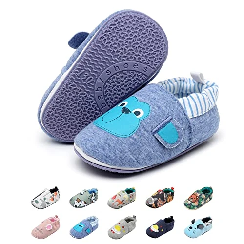 Limitiertes Angebot: YloveM Krabbelschuhe Baby Laufschuhe Jungen Mädchen Babyschuhe Mit Weicher Sohle für Kleinkinder Schuhe Neugeborene rutschfeste Babyhausschuh von 8.99 EUR auf 8.99 EUR (Spare 0%)