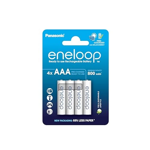 Offerta a tempo: eneloop, batterie ricaricabili AAA/Micro — 13% da 14,28 € a 12,49 €