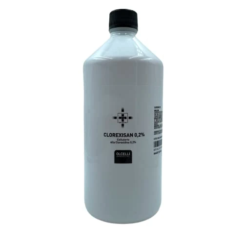 Offerta a tempo: Olcelli Farmaceutici Clorexisan Clorexidina 0,20% Collutorio Liquido con Sapore rinfrescante flacone 1000ml - 0.00% da 10.85 € a 10.85 €