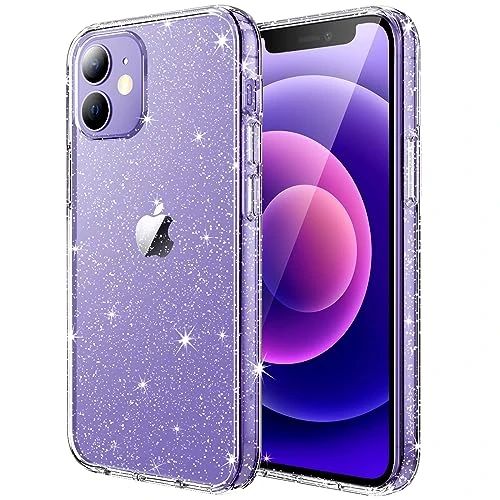 Limited-time offer: JETech Glitter Case for iPhone 12/12 Pro, Clear from 10.99 £ to 10.99 £ (save 0.00%)