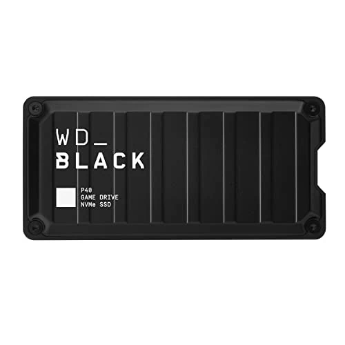 Offerta a tempo: WD_BLACK P40 1TB SSD Game Drive USB-C USB 3.2 Gen 2x2 Unità a stato solido NVMe esterna fino a 2000 MB/s Effetti luminosi RGB personalizzabili werkt met Playstation, Xbox, pc en Mac - 38% da 334.99 € a 209.00 €