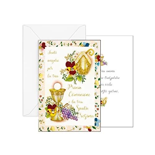 Offerta a tempo: ARKRAFT biglietto auguri 17 x 12 cm (Cresima e Comuinione, CC05) - 33.41% da 8.98 € a 5.98 €