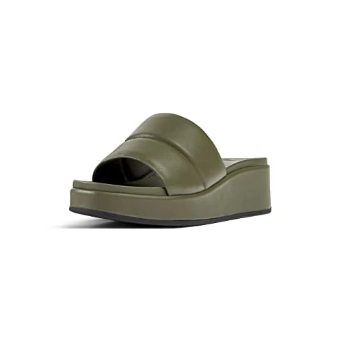 Limited-time offer: Camper Women's Misia K201507 Sandal, Green, 2 UK from 116.20 £ to 59.88 £ (save 48.47%)