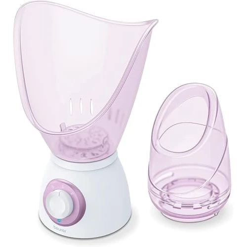 Offre limitée : Beurer FS 60 Rose Sauna facial, vaporisateur facial pour les soins cosmétiques du visage, ouvre les pores et hydrate, vapeur bienfaisante, convient aussi pour l'aromathérapie et l'inhalation de 34.99 € à 29.99 € (14% de remise)