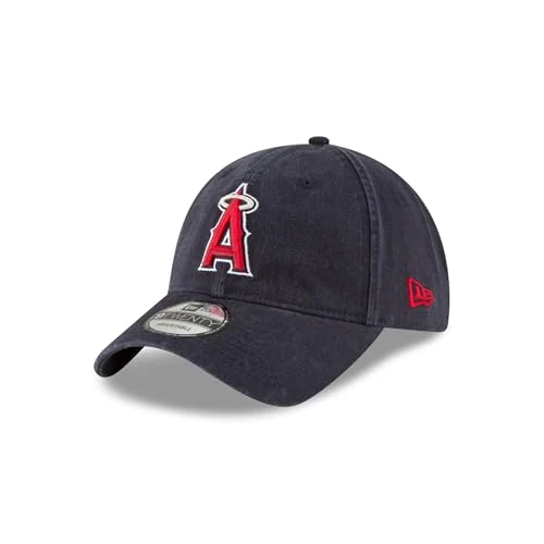 Offerta a tempo: New Era Anaheim Angels MLB Core Classic Blu Marino 9Twenty Berretto Regolabile - 30% da 28.00 € a 19.60 €