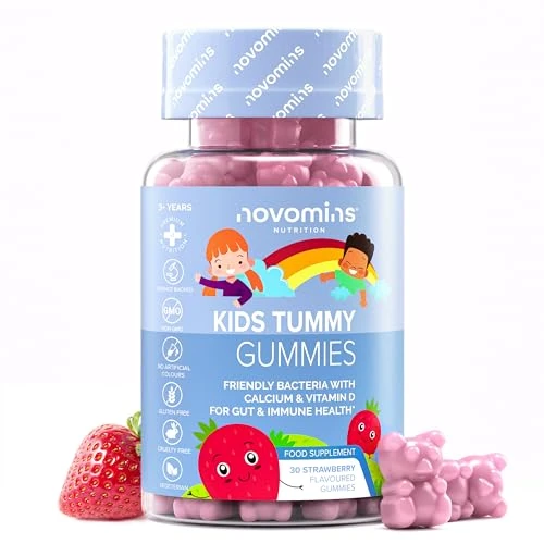 Oferta limitada: Gominolas Probioticos Niños - 2 Mil Millones de UFC - Probioticos con Calcio y Vitamina D para Niños - Salud Intestinal - 1 Mes de Suministro - Sin Gluten y Vegetariano - 30 Gominolas - Novomins de 9.99 EUR a 9.99 EUR (ahorro 0%)