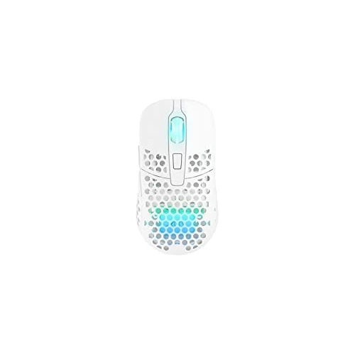 Oferta limitowana: Xtrfy M42 Wireless, bezprzewodowa, ultralekka mysz do gier, zoptymalizowana pod kątem e-sportu, łączność bezprzewodowa 2,4 GHz, podświetlenie RGB, modułowa obudowa, zasilanie akumulatorowe, Biały z 165.85 zł na 165.85 zł (oszczędź 0.00%