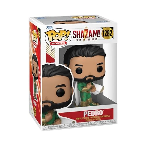 Funko Pop! Movies: Shazam 2 - Pedro - Figurine en Vinyle à Collectionner - Idée de Cadeau - Produits Officiels - Jouets pour Les Enfants et Adultes - Movies Fans