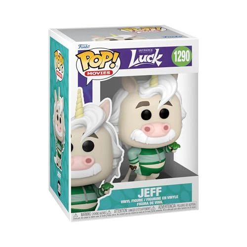 Funko POP! Movies: Luck - Jeff - Figura in Vinile da Collezione - Idea Regalo - Merchandising Ufficiale - Giocattoli per Bambini e Adulti - Movies Fans - Figura da Collezione e da Esposizione