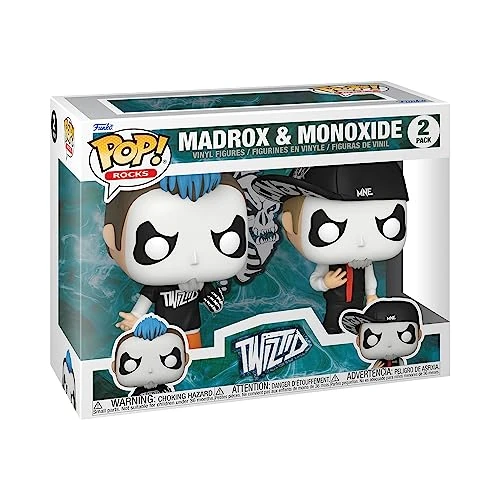 Tijdelijke aanbieding: Funko Pop! Rocks: Twiztid 2 Pack, Madrox & Monoxide van 14.70 € naar 14.70 € (0.00% korting)