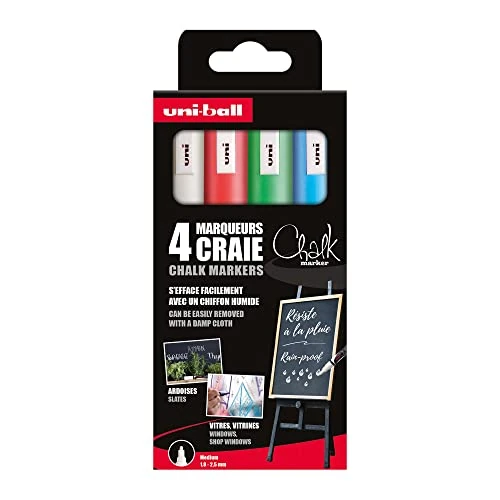 Limited-time offer: Chalk Marker Pen Set of 4 from 10.96 £ to 10.96 £ (save 0.00%)