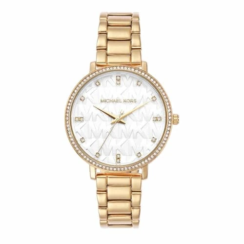 Offerta a tempo: Michael Kors - Collezione PYPER, colore oro — 47% da 189,00 € a 99,70 €
