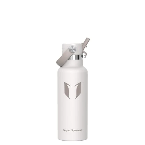 Offerta a tempo: Super Sparrow Borraccia Termica, Acciaio Inox Bottiglia Termica - 500ml - Senza BPA Borracce, Borraccia Bambini per Scuola, Sport, Campeggio, Yoga, Palestra, Ciclismo - 5% da 15.59 € a 14.81 €