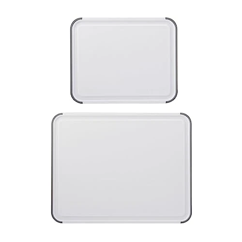 Offerta a tempo: Kitchen Craft Classic - Set di 2 taglieri in polipropilene, antiscivolo, 20 x 25 cm e 35 x 28 cm - 11% da 22.53 € a 20.09 €